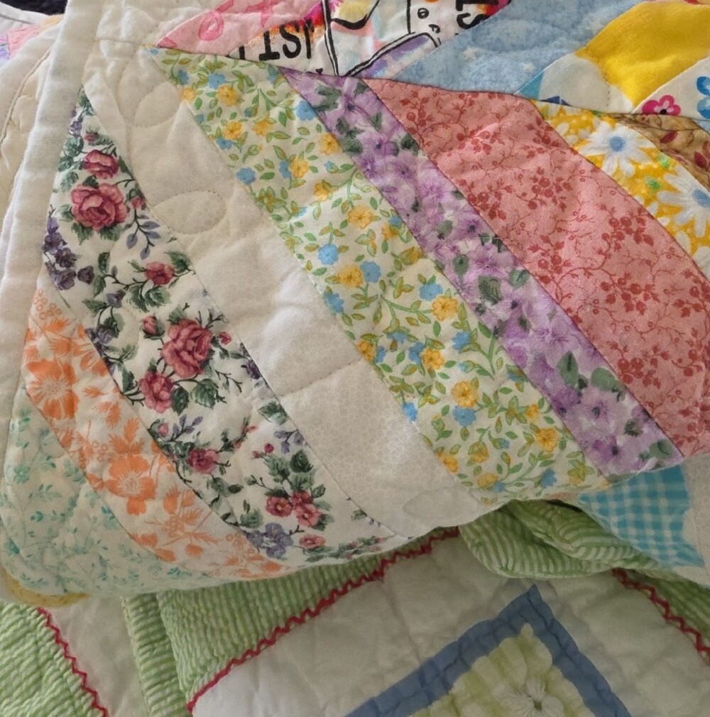 Handmade String Quilt - Picture 9 of 10